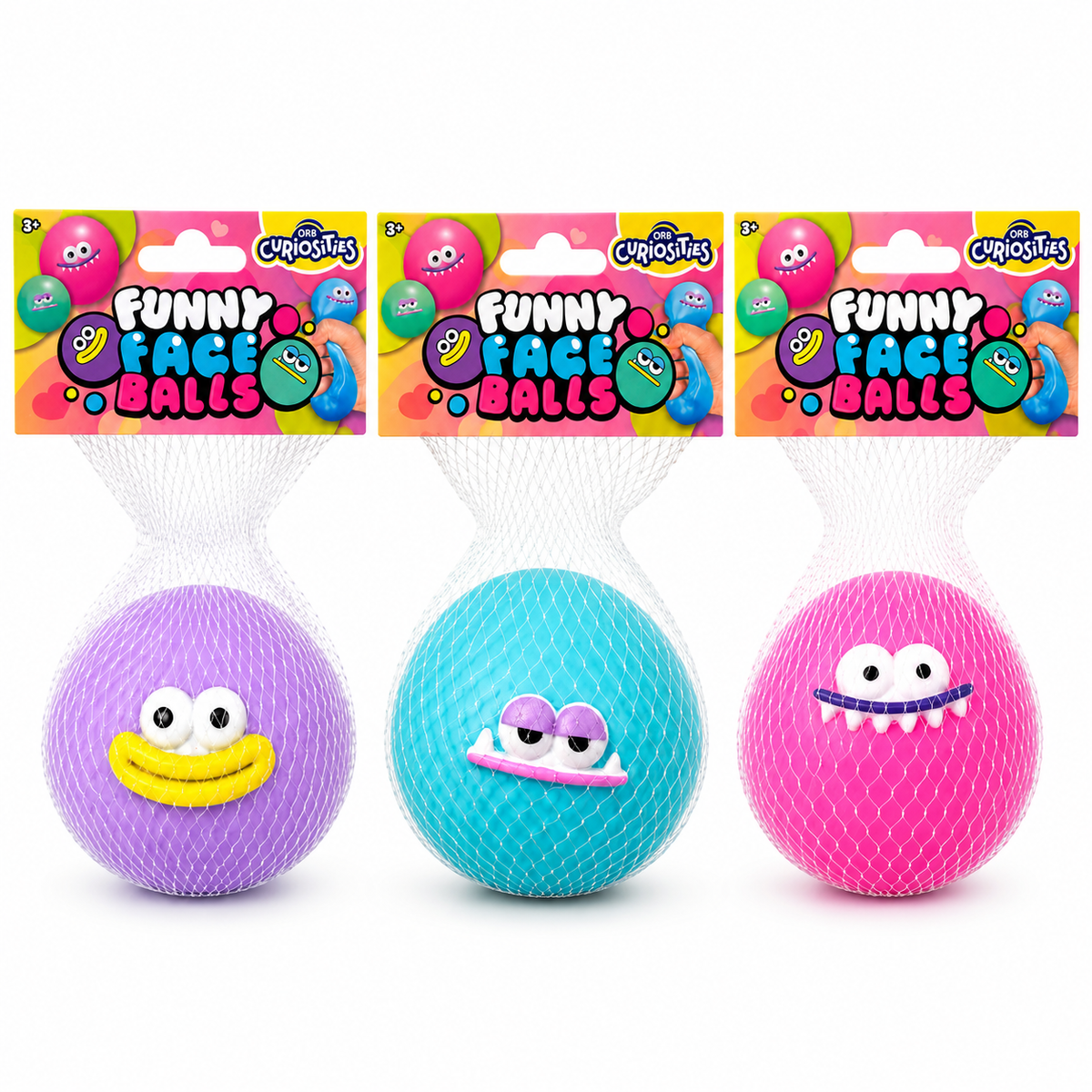 ORB Toys - Funny Face Balls Squishies