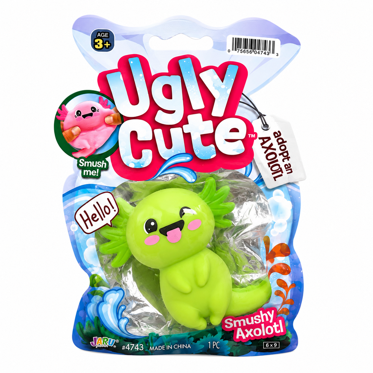 Ugly Cute Axolotl Squishy