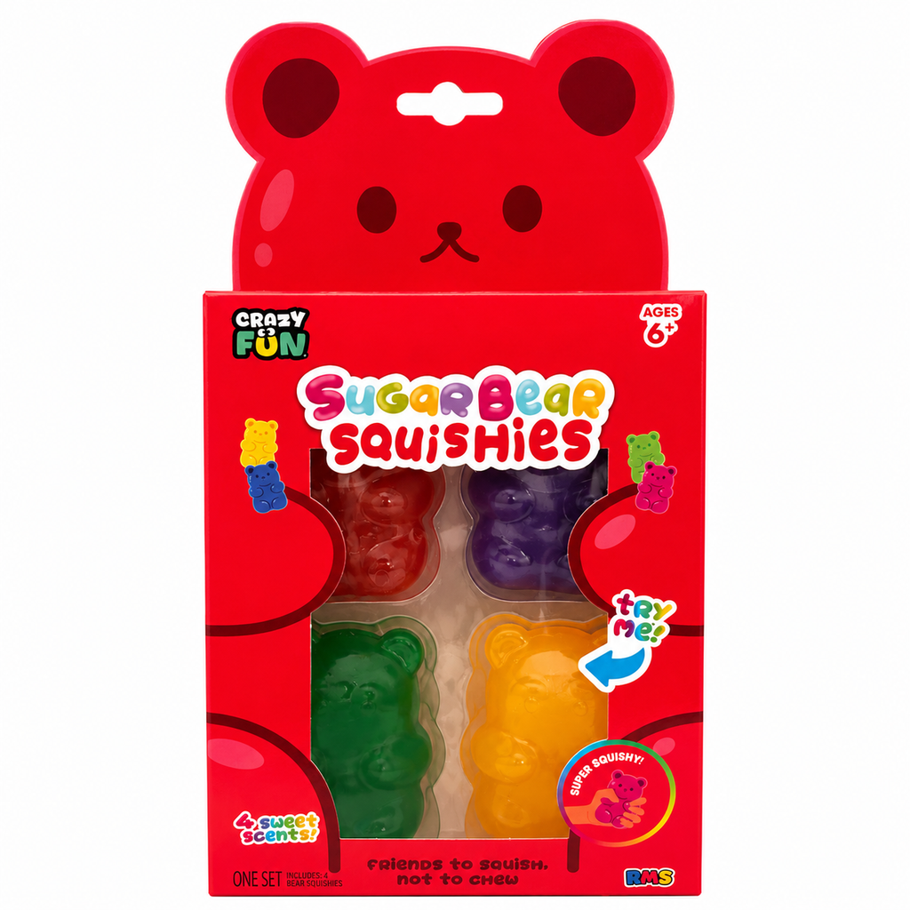 Crazy Fun - Sugar Bear Squishies