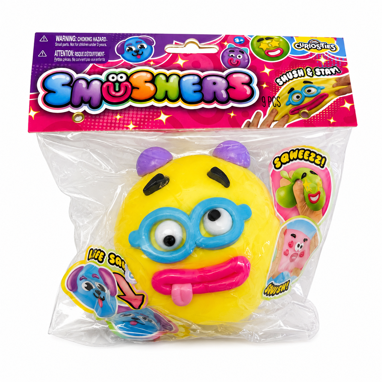ORB Toys - Smushers Face Swap Squishy Toy